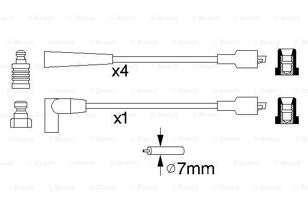 Ignition Cable Kit (0 986 357 134)
