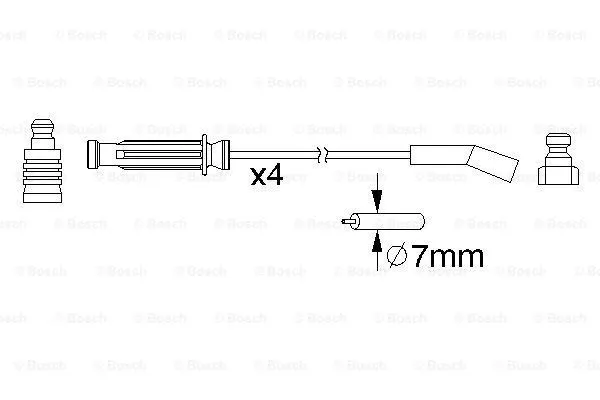 Ignition Cable Kit (0 986 357 188)