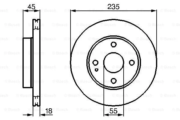 Brake Disc (0 986 478 241)