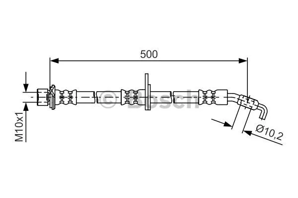 Brake Hose (1 987 481 614)