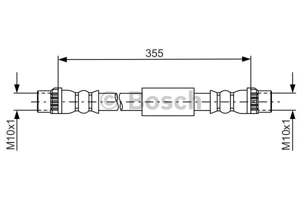 Brake Hose (1 987 481 665)
