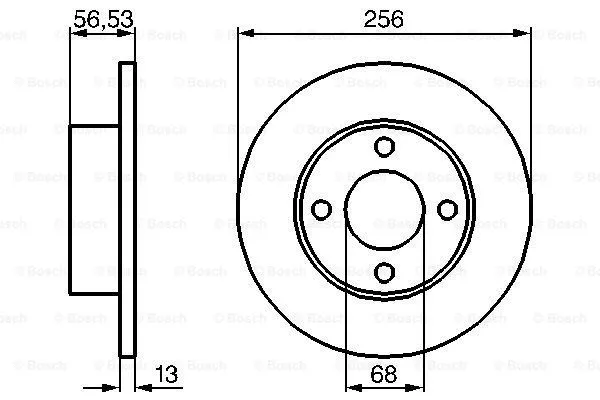 Brake Disc (0 986 478 130)