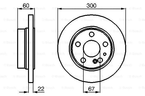 Brake Disc (0 986 478 566)