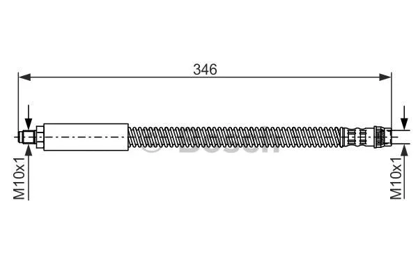 Brake Hose (1 987 476 859)