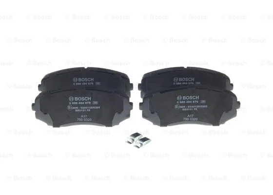 Brake Pad Set, disc brake (0 986 494 879)