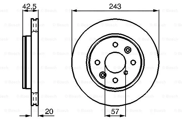 Brake Disc (0 986 478 659)