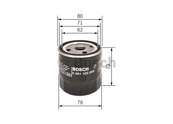Oil Filter (0 451 102 056)