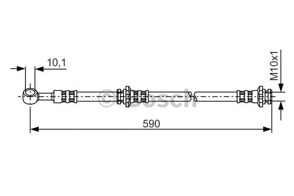 Brake Hose (1 987 476 122)