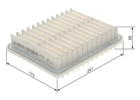 Air Filter (0 986 4B0 015)
