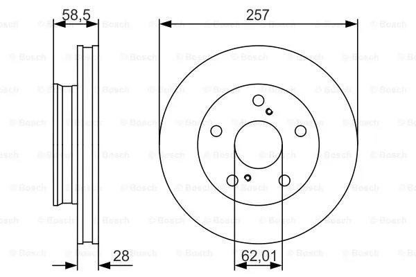 Brake Disc (0 986 479 R53)