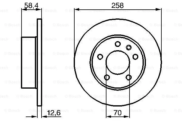 Brake Disc (0 986 478 266)