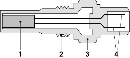 Sensor, coolant temperature