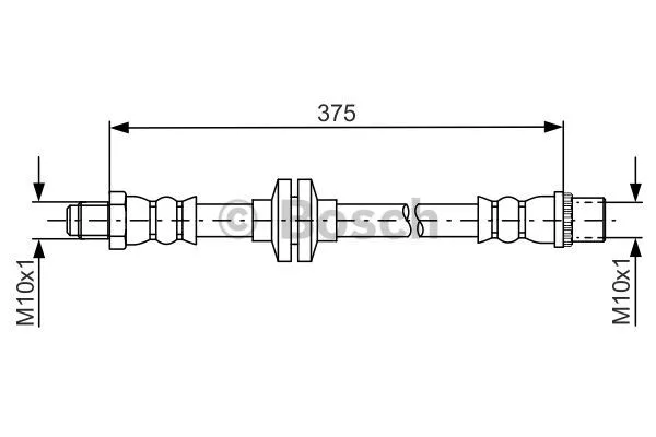 Brake Hose (1 987 481 695)