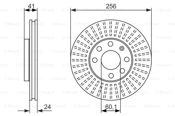 Brake Disc (0 986 479 917)