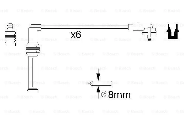 Ignition Cable Kit (0 986 356 870)