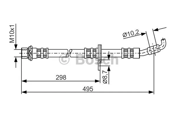 Brake Hose (1 987 476 963)