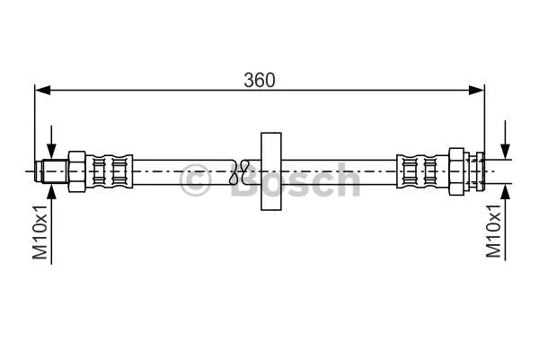 Brake Hose (1 987 481 017)