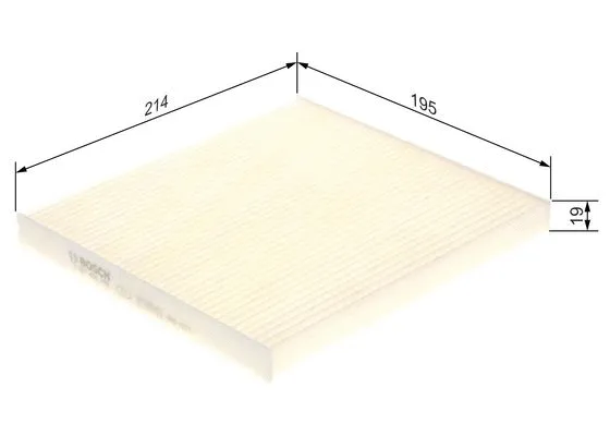 Filter, cabin air (1 987 435 089)