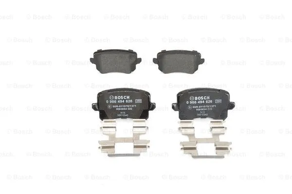 Brake Pad Set, disc brake (0 986 494 626)