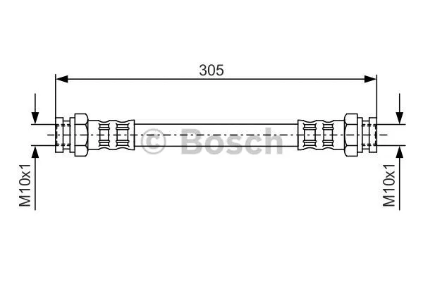 Brake Hose (1 987 476 678)