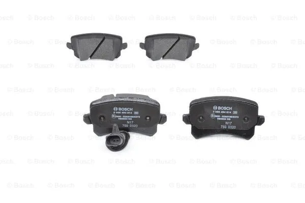 Brake Pad Set, disc brake (0 986 494 814)