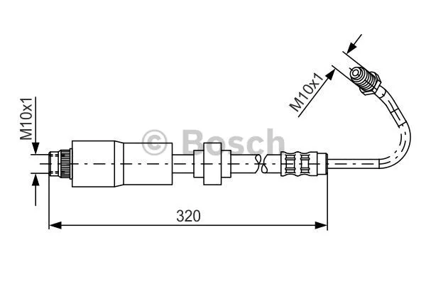 Brake Hose (1 987 476 067)