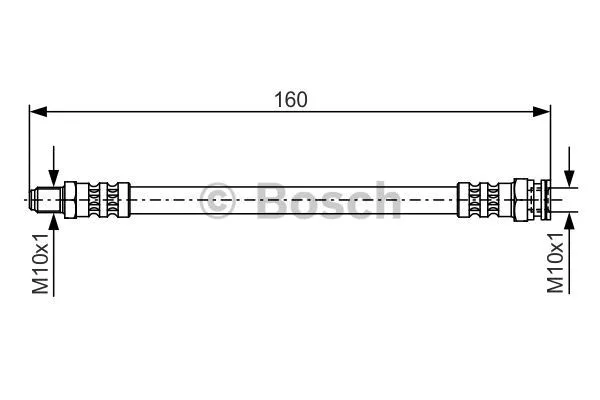 Brake Hose (1 987 476 629)