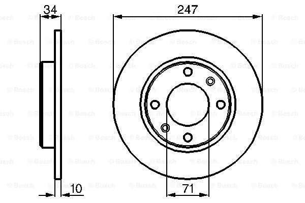Brake Disc (0 986 478 359)