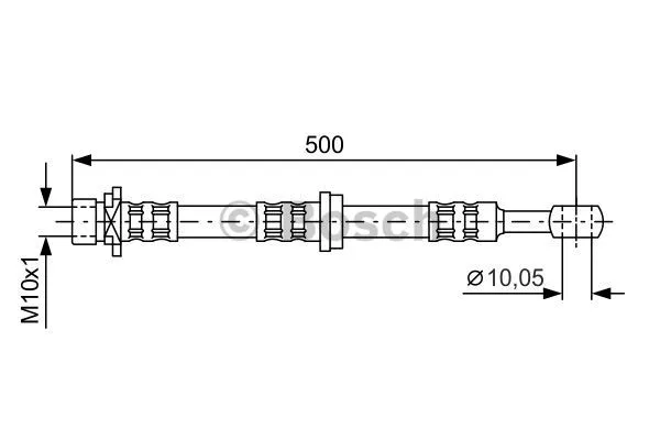 Brake Hose (1 987 476 981)
