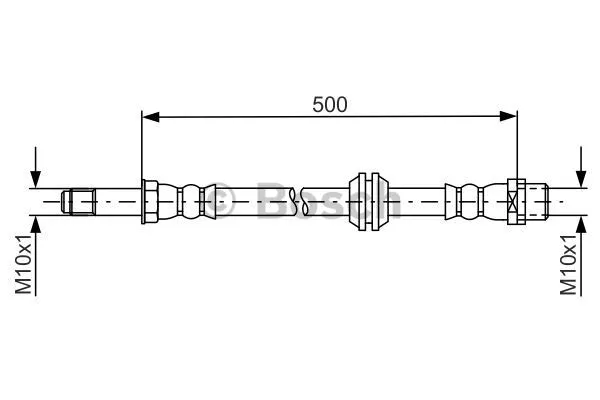Brake Hose (1 987 481 676)