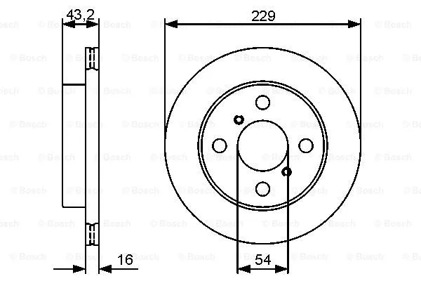 Brake Disc (0 986 479 417)