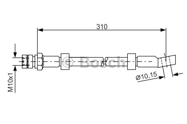 Brake Hose (1 987 476 464)