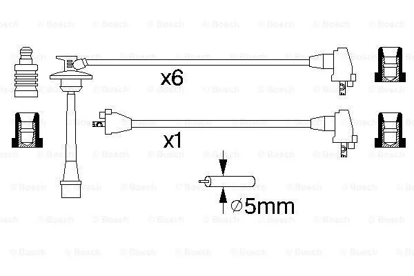 Ignition Cable Kit (0 986 356 924)