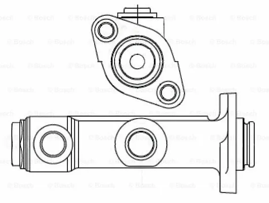 Master Cylinder, clutch (0 986 486 000)