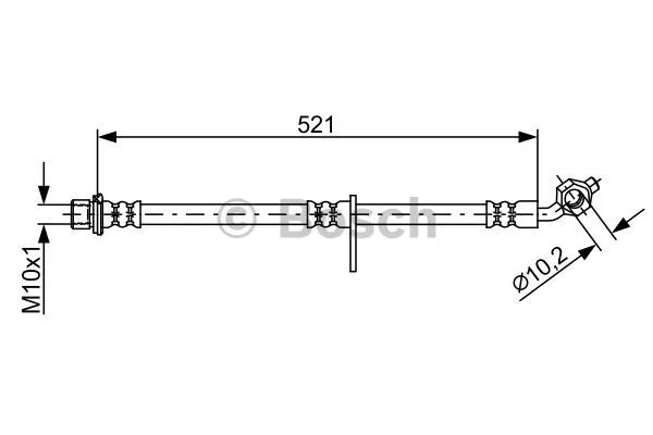 Brake Hose (1 987 481 907)