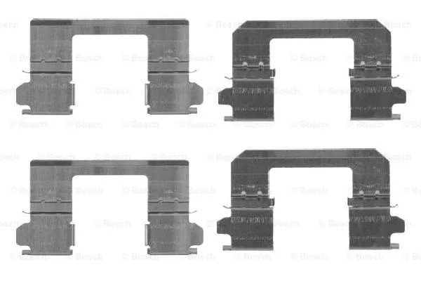 Accessory Kit, disc brake pad (1 987 474 461)