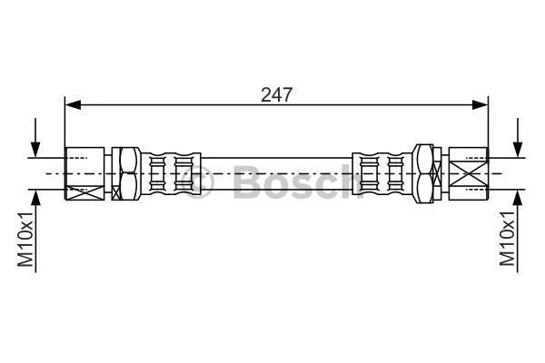 Brake Hose (1 987 476 875)