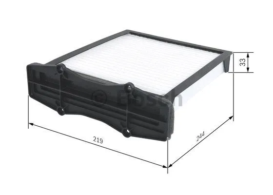 Filter, cabin air (1 987 432 116)