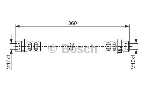 Brake Hose (1 987 476 210)