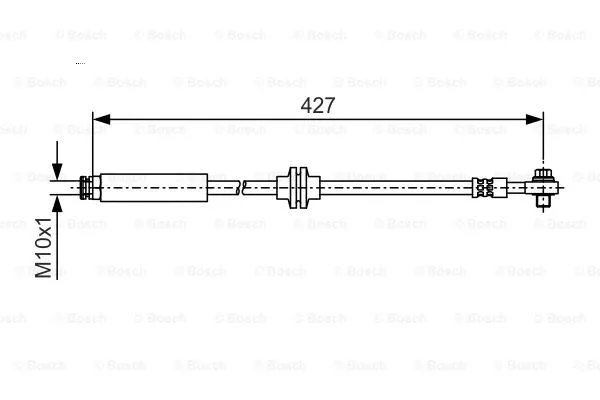 Brake Hose (1 987 481 A47)