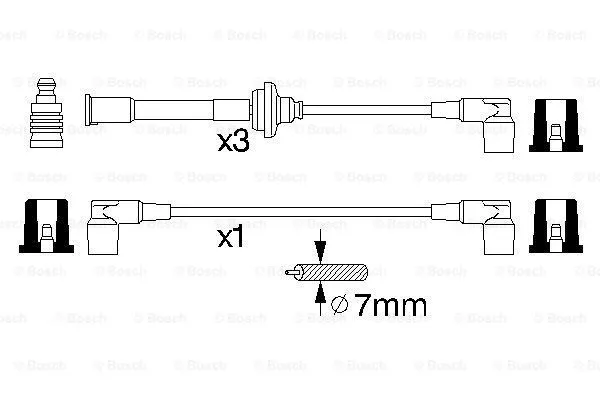 Ignition Cable Kit (0 356 912 825)