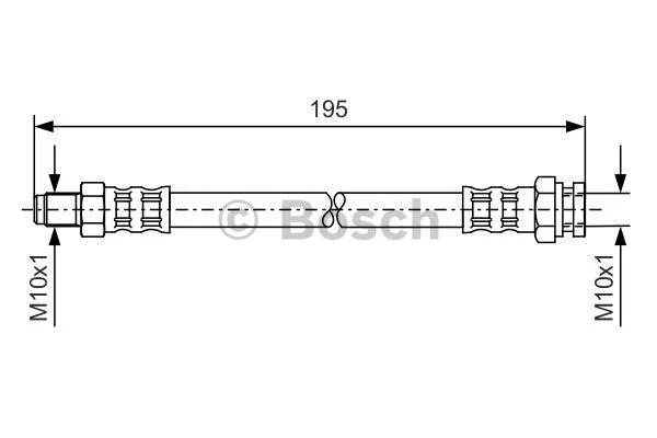 Brake Hose (1 987 476 152)