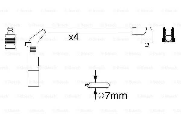 Ignition Cable Kit (0 986 356 898)