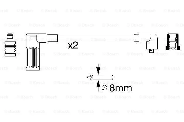 Ignition Cable Kit (0 986 356 752)