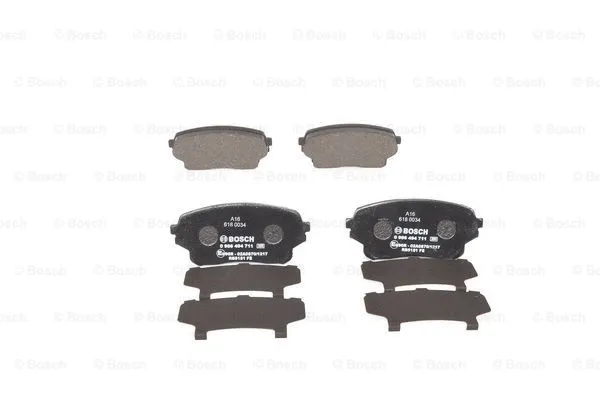 Brake Pad Set, disc brake (0 986 494 711)