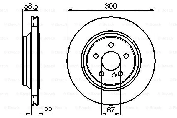 Brake Disc (0 986 478 473)