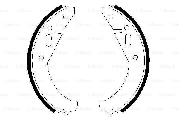 Brake Shoe Set (0 986 487 321)