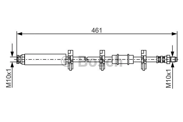 Brake Hose (1 987 476 463)