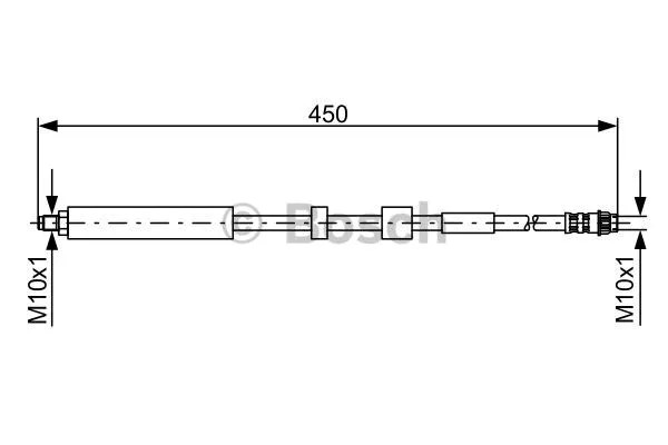 Brake Hose (1 987 481 051)