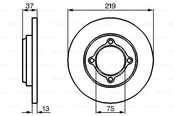 Brake Disc (0 986 478 429)